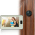 4.3 Inch IR Night Vision Peephole Doorbell Camera Peephole Viewer Cat Eye Door Bell Smart Home Monitor Digital Door Viewer