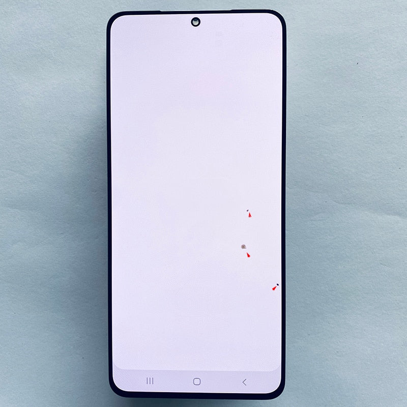 Original LCD For Samsung Galaxy S21 5G G990F G991F G991U G991B/DS Lcd Display Touch Screen 6.2'' With Frame With Dead Pixel