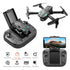 New S128 Mini Drone 4K Professional HD Camera Three Obstacle Avoidance Air Pressure Fixed Height Foldable Quadcopter sell Apron