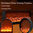 Electric Fireplace Decorative Fireplace Simulation Stoves Embedded Fire Heating Household European Style Electric Fireplace