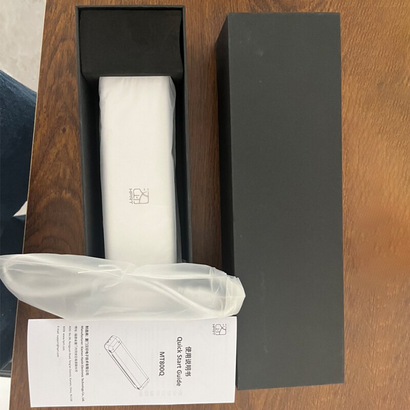 New Bluetooth Portable printer HPRT MT800 support normal A4 size Paper mobile printing for business documents contract files