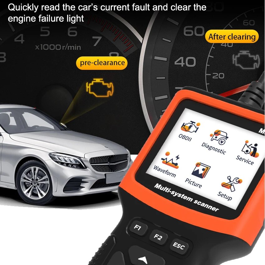 OBD Scanner Automotive Best Selling Products  Automotriz Car Diagnostic Supplies Inspection Professional Cars Code Reader Tools