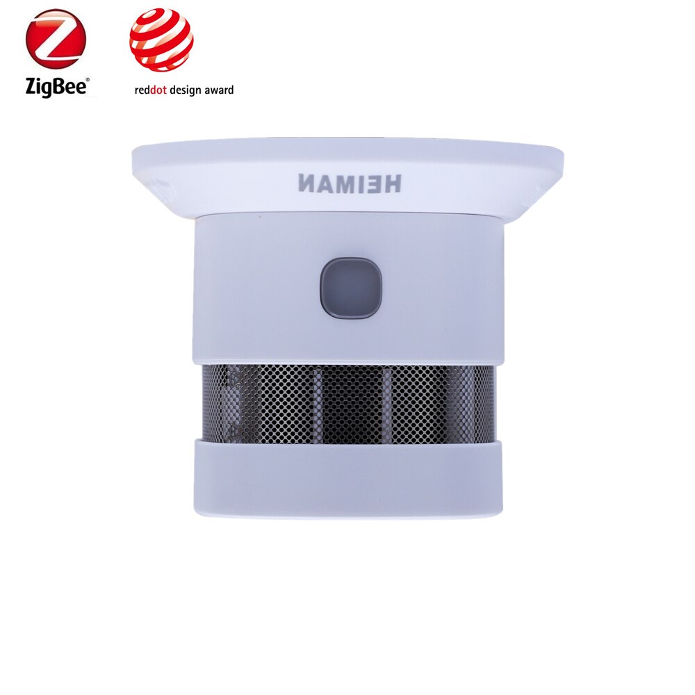 Heiman Zigbee3.0 Anti-Fire Smoke Detector Photoeletric Fire Sensor Compatible With Zigbee2mqt And Home Assistant