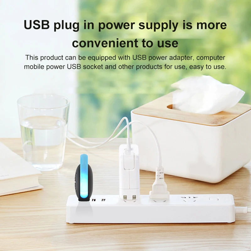 USB Ultrasonic Mosquito Killer Electric Mosquito Repeller Portable Safety Summer Sleep Repellent Incense For Insect Pest Control