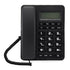 VTC-500 Corded Landline Phone Big Button and LCD Display for Seniors Desktop Wall Mount Telephone for Home and Office