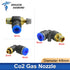 Co2 Laser Gas Nozzle Air Nozzle Diameter 4mm 6mm 2 pcs Use For Co2 Laser Head For Co2 Laser Engraving Cutting Machine