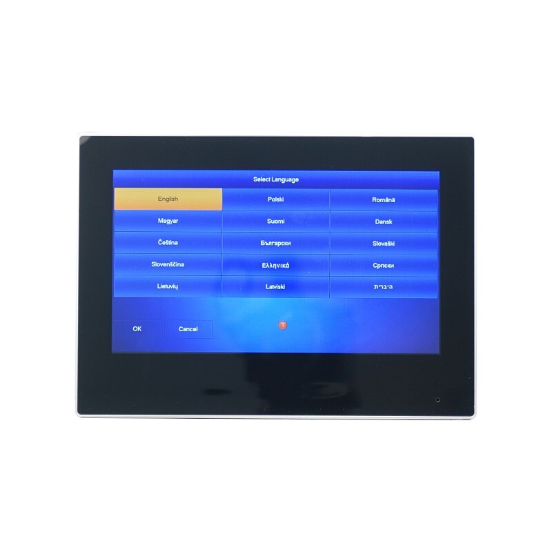 DH VTH2621GW-P replace VTH2421FW-P 802.3af PoE 7inch Touch Indoor Monitor,doorbell Monitor,Video Intercom, Built-in 32GB SD card