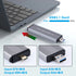 M2 SSD Case M.2 to USB 3.1 Gen 2 10Gbps  Aluminum Case USBC USBA to NVMe PCIe External Enclosure for M2 NVMe SSD 2230 2242 2280