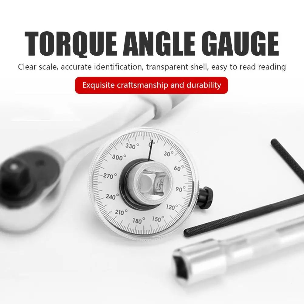 Torque Wrench Torquemeter Dial Automotive Tools Hand Tool Auto Service Equipment Garage Tools Calibrated In Degrees New Wrench