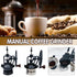 Retro Steel Manual Coffee Bean Grinder Cast Iron Ferris Home Maker Adjustable Mill Wheel Machine Coffee Handmade X7G0