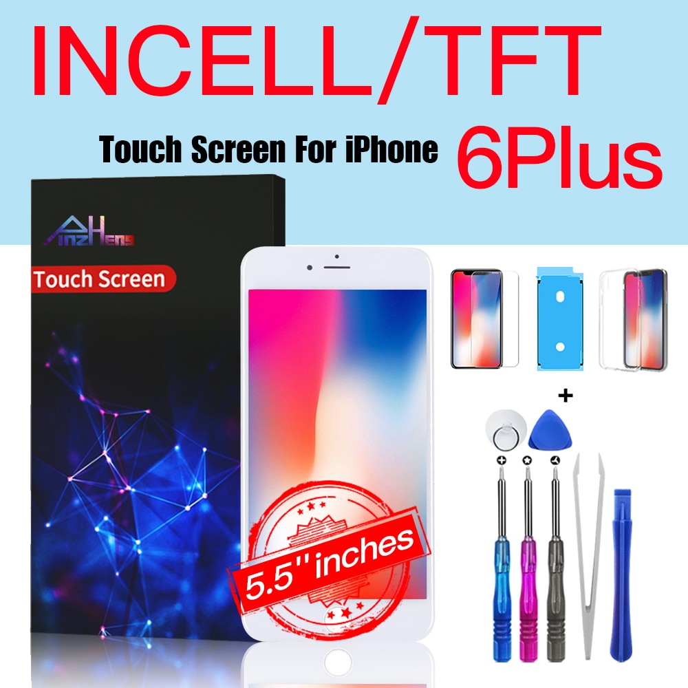 PINZHNEG Original High Quality INCELL LCD OEM For iPhone 6 Display 6S 7 8 PLUS SE 2020 Replacement Screen 10 Years Warranty