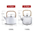 Coffee Mug Cup Warmer 100 Levels Adjustble Electric Heating Pad  1.1/1.2L Heat-Resistant Glass Teapot Water Jug Tea Infuser Gift