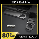 New PEN DRIVE 2TB High Speed USB 3.0 Flash Drive 2TB Pendrive 2 in 1 Adpater U Disk 2TB Waterproof Mini Flash Drive Best Gift