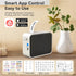 P15 Thermal Label Printer Similar as D11 D110 D101 Mini Label Maker Portable Sticker Label Machine or 3PK-6PK 12mm Label Paper