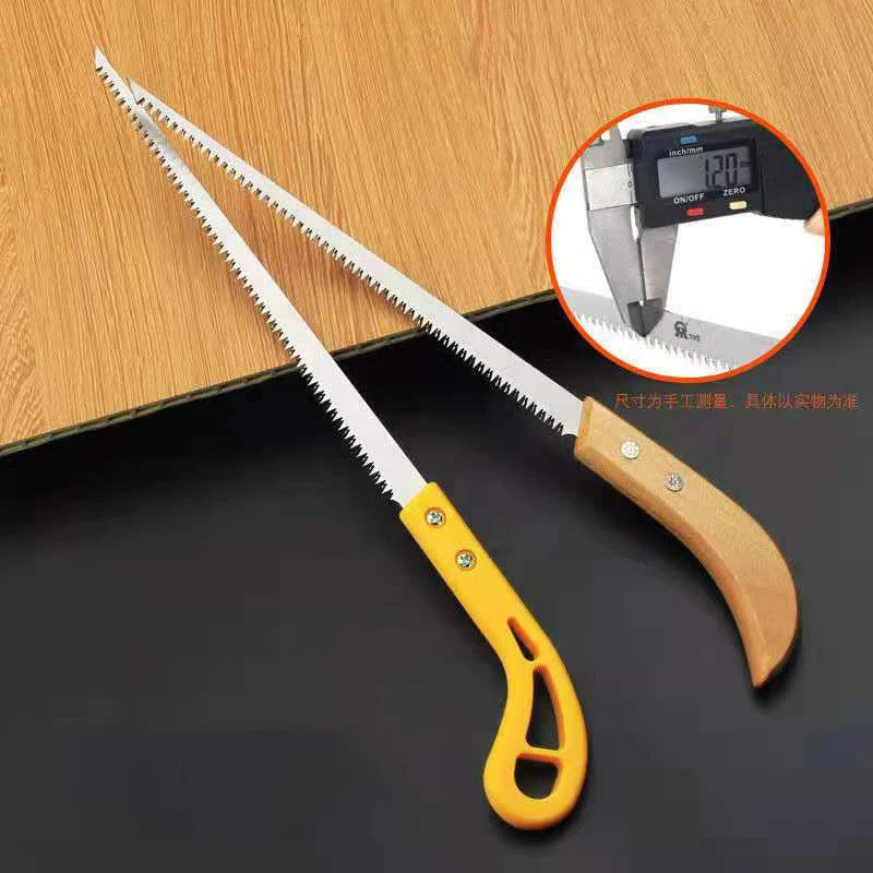 Mini Hand Saw Woodworking Saw With Wooden Handle Garden Fruit Tree Pruning Modeling Trimming Saw Cutting