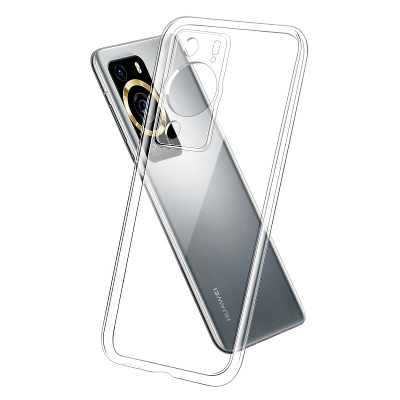 2023 Clear Phone Case for Huawei P60 Pro Art Soft Silicone Ultrathin Transparent Protective Mobile Cover HuaweiP60 P60Pro P60Art