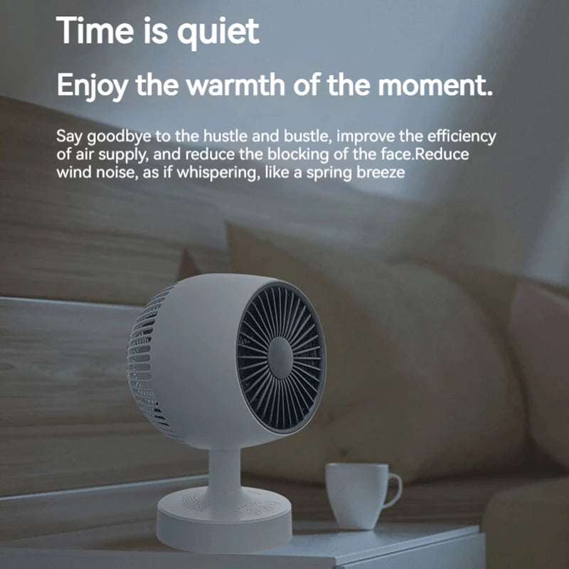 Xiaomi Mijia Electric Heater Desktop Fast Heat Mute Shaking Head Warm Air Blower Portable Heater Warmer Machine Household Winter