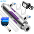 ALTHY Stainless Steel UV Water Sterilizer System Ultraviolet Tube Lamp Direct Drink Disinfection Filter Purifier 1GPM / 2GPM