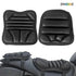 Motorcycle Seat Cushion 2pcs Motorcycle Seat Gel Pad Cushion Shock-Absorbing Comfort Air Seat Cushion Cover For Motorcycle