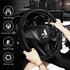 Universal Car Steering Wheel Stitch On Wrap Cover DIY Sewing Breathable and Anti Slip