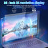 CRELANDER 16 Inch Business Laptop IPS Screen Intel Celeron N5095 12GB RAM Notebook Computer With RGB Backlit Keyboard