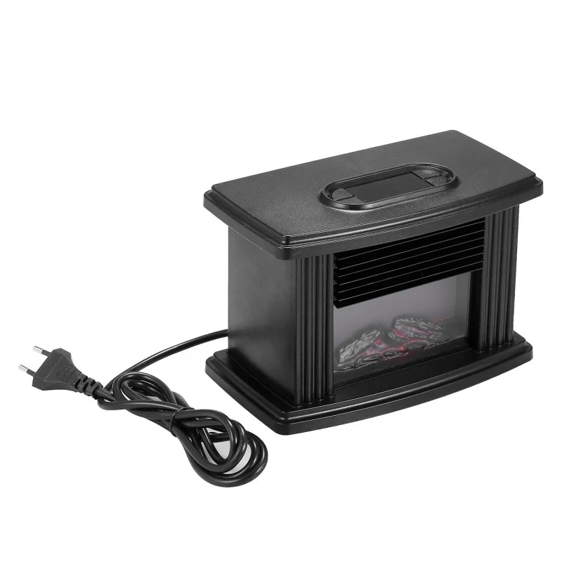 Electric Fireplace Heater For Room Flame Effect Heating Stove With Remote Control Winter Hand Foot Warmers For Office