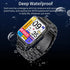 LIGE Smart Watch Men Heart Rate Body Temperature Blood Oxygen Flashlight Custom Watch Full Face IP68 Waterproof Smartwatch Man