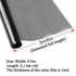 1 Roll 50x300cm 1/5/15/25/35/50 Percent VLT Window Tint Film Car Glass Sticker Sun Shade Film Summer UVProtctor Car Sticker Film