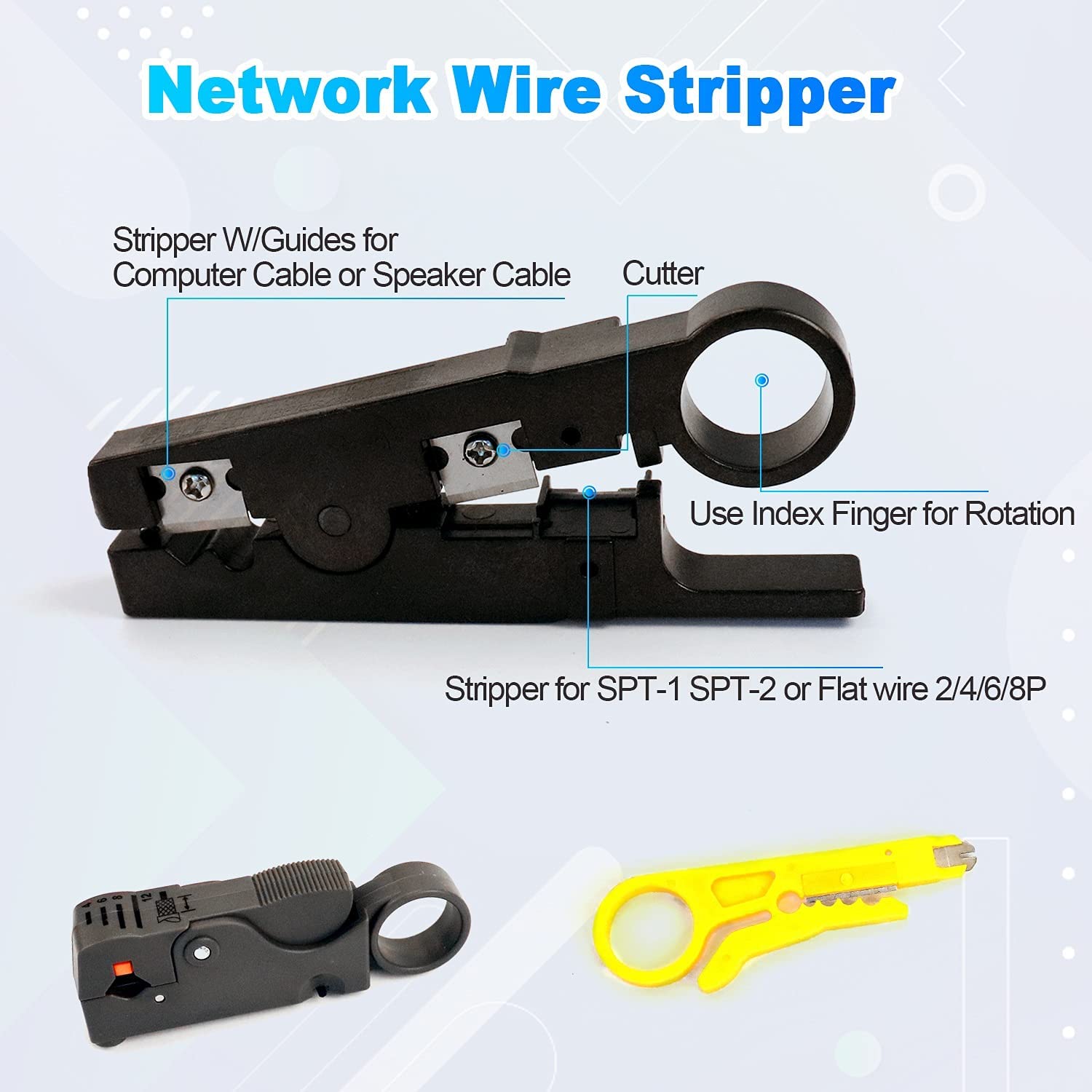 Network cable clamp pliers stripping Crimping pliers/Professional Network Cable Tester RJ45 RJ11 RJ12 CAT5 UTP LAN Cable Tester