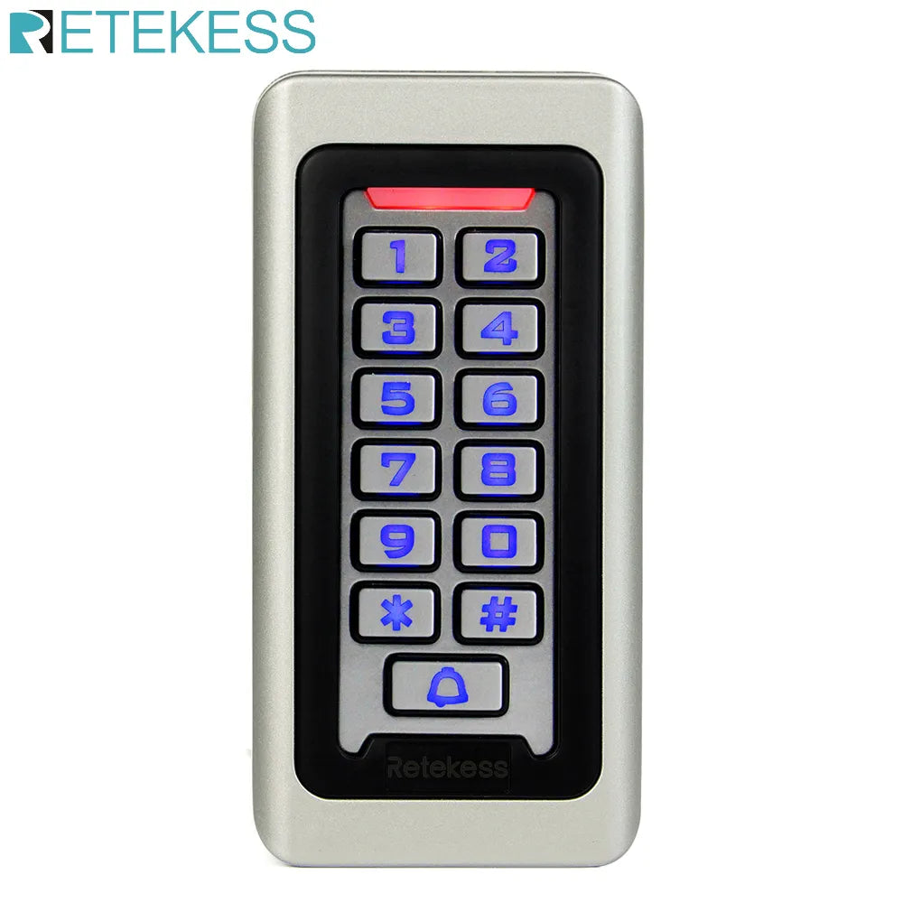 RETEKESS T-AC03 Rfid Door Access Control System IP68 Waterproof  Keypad Proximity Card Standalone With 2000 Users