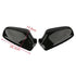Rhyming Black Rearview Mirror Cap Wing Side Mirrors Cover Housing For Vauxhall Opel Astra H 2004-2009 6428200 6428199