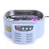 Double Powers Ultrasonic Jewelry Cleaner Bath for Watches Contact Lens Glasses Denture Teeth Electric Makeup Razor Brush Cleaner