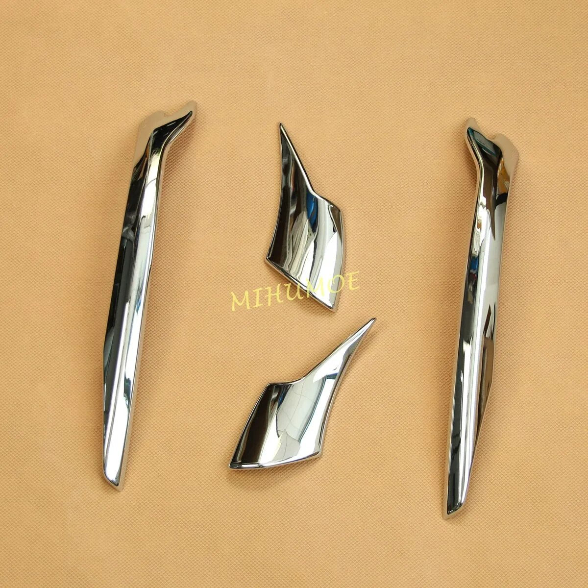 Chrome Car Exterior Side Rear View Mirror Strips Cover Trim For Mazda CX30 CX-30 2020 2021 2022