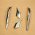 Chrome Car Exterior Side Rear View Mirror Strips Cover Trim For Mazda CX30 CX-30 2020 2021 2022