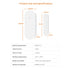 TAIBOAN Wireless 433mhz Door Window Alarm Sensor EV1527 Door Open/Closed Detector For Smart Alarm Host System Accessories