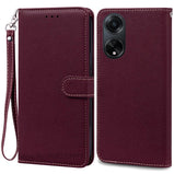 For OPPO A98 5G A 98 Case Silicone Soft Tpu Leather Wallet Coque for OPPO A98 2023 CPH2529 OPPOA98 Flip Case Fundas Cover