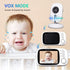 VB603 Electronic Baby Monitor With 3.2in LCD Display Video Intercom Surveillance Camera Security Protection For Newborn Baby