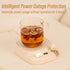 220V Coffee Mug Warmer Electric Cup Heater 4 Temperature Settings Heating Coaster for Tea Milk Water Warming Pad Timed Shutdown