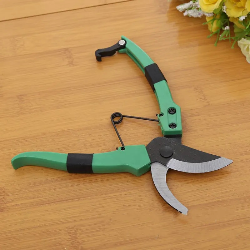 Pruning Shears Strong Carbon Garden Hand Pruner Secateurs Cutter Plants Tool Branch Shears Fruit Branch Scissors