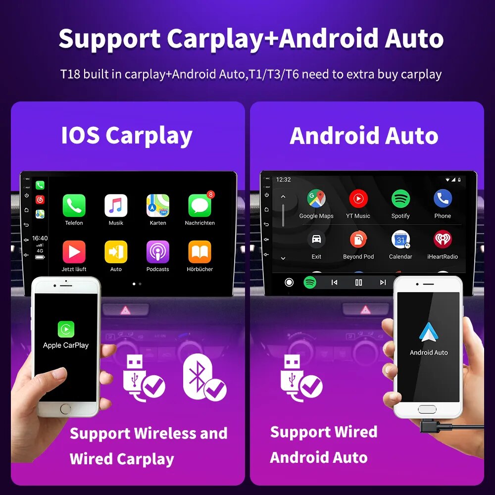 NAVISTART 4G For Toyota Alphard 2002 2004 2005 2006 2007 Car Radio Multimedia Player GPS Navigation BT Carplay Android 10 Player