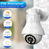 EVKVO 4MP E27 Bulb WIFI Surveillance Camera Auto Tracking 360 Outdoor PTZ IP Camera CCTV 30M Night Vision Video Security Canera