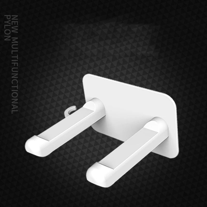 1Pc Multifunctional Hair Dryer Holder Bracket Phone Stand Organizer For Bathroom Towel Hook Wall Mount Storage Rack for Dyson