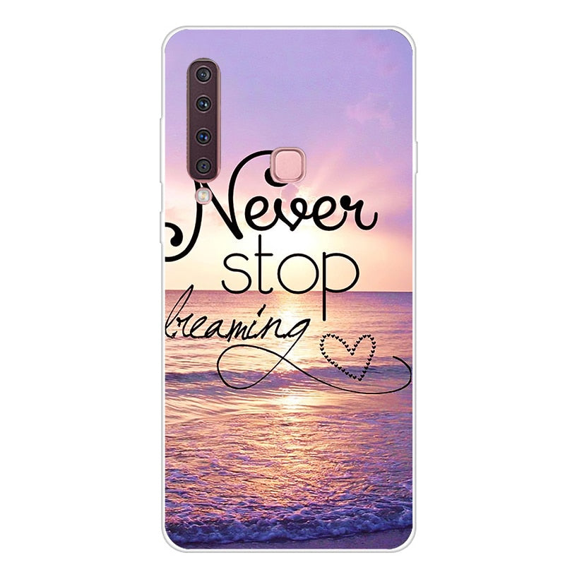 Case For Samsung Galaxy A9 2018 Coque Cute Cartoon SM-A920F Soft Silicone Phone Case For Samsung A9 A 9 2018 A920F Fundas Covers