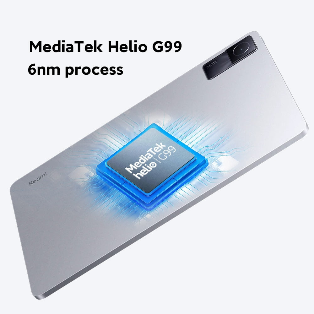 Global Version Xiaomi Redmi Pad Mi Tablet 64GB/128GB MediaTek Helio G99 90Hz 10.61" 2K Display 8000mAh Battery