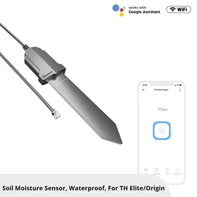 SONOFF THS01 WTS01 MS01 RL560 For TH Elite/Origin Humidity Temperature Sensor 5M Extension Cable Soil Moisture Detecor Monitor