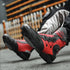 Motorcycle Men Boots Racing Black Shoes Riding Breathable Soft Moto Boots Durable Off-road Motorbike Rubber Anti-kick protection