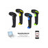 Wired Barcode Reader Wireless 2D Barcode Scanner Bluetooth Connect Scanning QR Bar Code Reader PDF417 for Mobile Payment