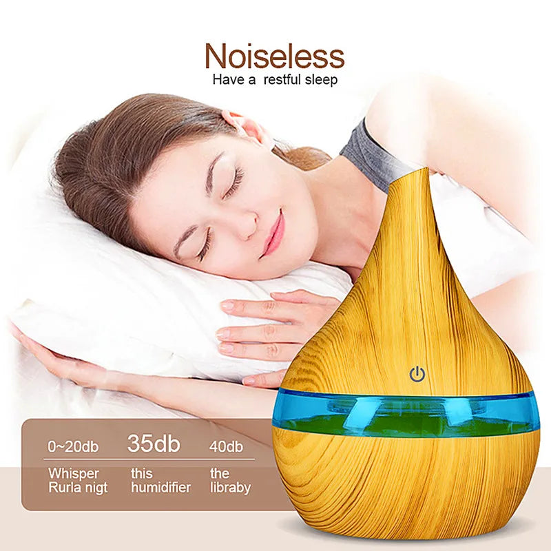 300ml Humidifier Home Aromatherapy Diffuser Air Appliance Vaporizer Evaporator Environment Aromatizer Aroma Humidifiers Room