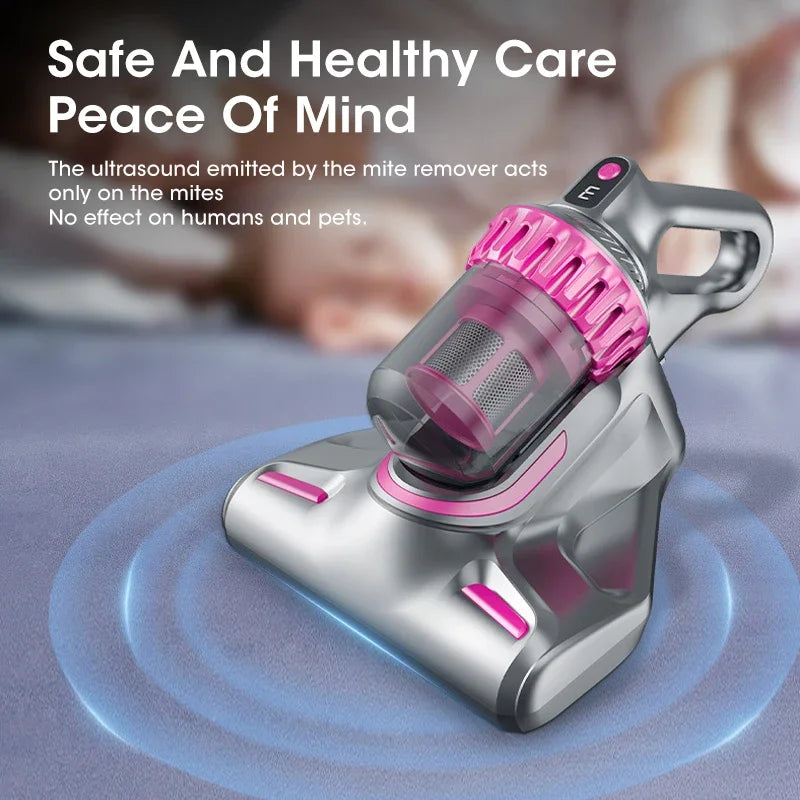 3 in 1 Vacuum Mite Remover UV Sterilization 10000pa Detachable Wireless Vacuum Cleaner for Home Car Mattresses Sofas Clean Dust