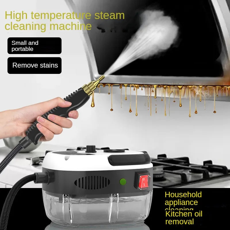 2500W Household Steam Cleaner High Temperature Sterilization Air Conditioner Kitchen Hood Car Steam Cleaner US Plug/ EU Plug